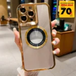 Lens Stand iPhone Case - Golden