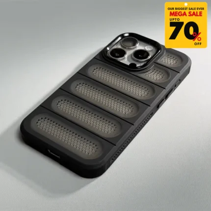 TechGrid iPhone Case - Black