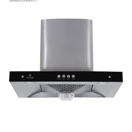 Nasgas KHD-265 Kitchen Hood HandSensor operating system Panel Front Tempered Glass Chimney With Official Warranty