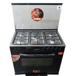 Crown 34-LB1 Cooking Range 5 Burner 34 Inch With Haevy Grill Auto Ignition With Official Warranty