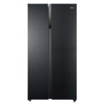 Haier HRF-622 IBG Side-by-Side Glass Door Inverter Refrigerator 22 Cubic Feet With Official Warranty
