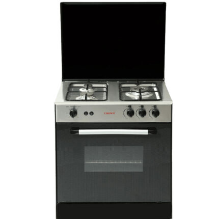 Crown 27M Cooking Range 3 Burner 27Inch – Tamchini Black With Official Warranty