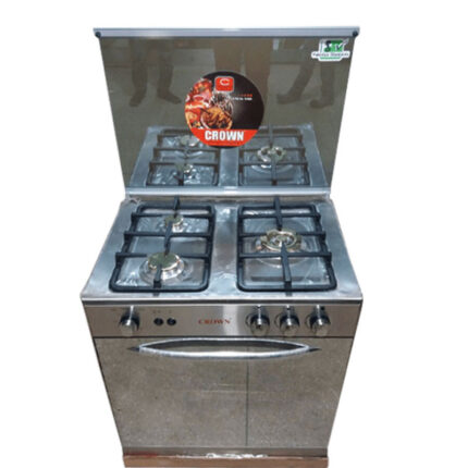 Crown 27 HS2 Cooking Range Brass Burner SS With Official Warranty