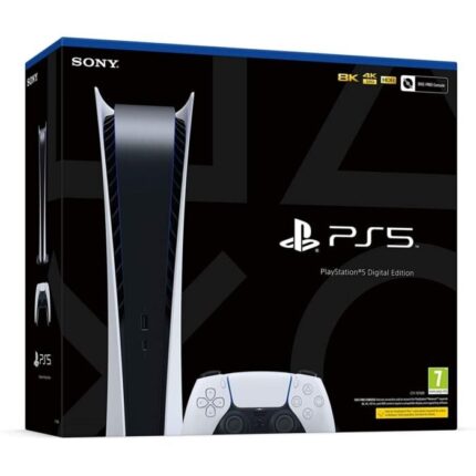 Sony PlayStation 5 - 825GB 8K Ultra HD Console (UK, Digital Version)